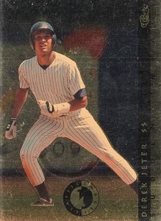 Derek Jeter Classic Sudden Impact Rookie Card Collectible Baseball Card - 1993 Classic Images Baseball Card #SI-3 (Yankees)