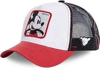 POLKLEX Cartoon Baseball Cap Mickey Hat Men Women Hip Hop Dad Mesh Hat Baseball Hat Trucker Cap for Outdoor Sports Decoration