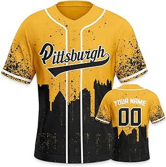 Custom Baseball City Graffiti Jersey Shirt for Men Women Youth-Fans Uniform Gifts, Personalize with Your Name & Number S-5XL